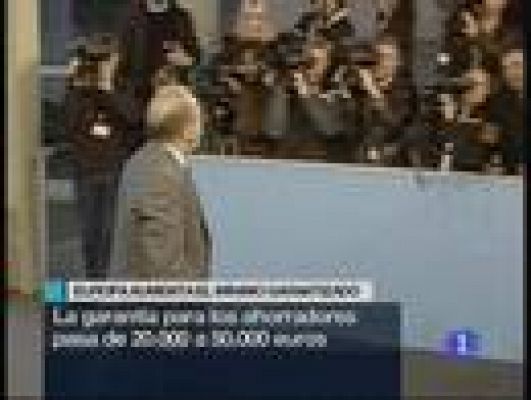 Telediario 1 - Telediario en 4' - 07/10/08