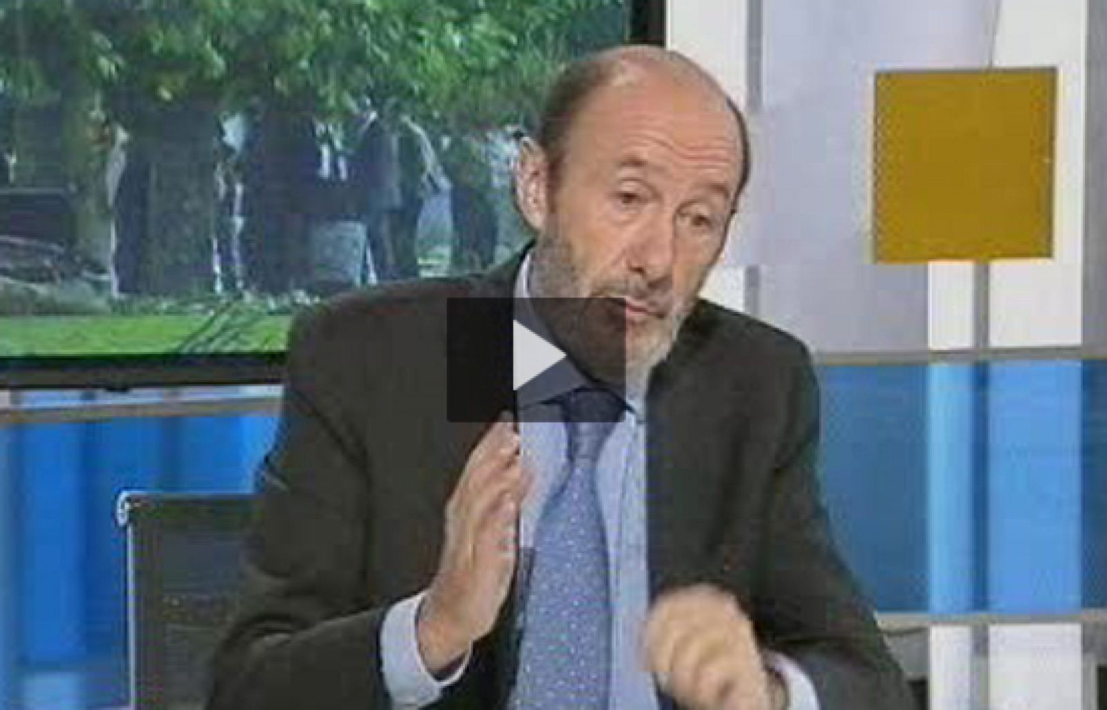 Sin programa: Declaraciones de Rubalcaba | RTVE Play