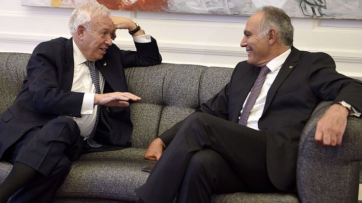 Telediario 1 - España y Marruecos sellan sus buenas relaciones diplomáticas tras el accidente de los espeleólogos