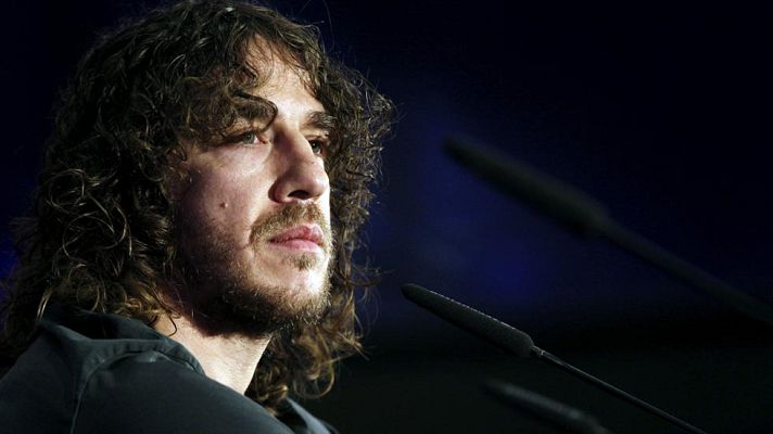 Telediario 1 - Puyol prevé un Atlético-Madrid igualado