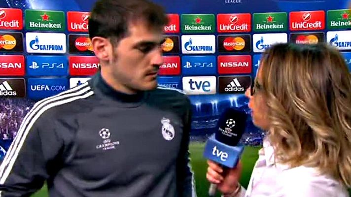Champions League - Casillas: "Para mí, el árbitro ha estado bien"