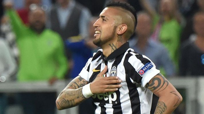 Telediario 1 - La Juventus se acerca a semifinales con un gol de penalti de Vidal