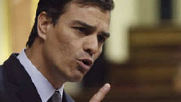 Pedro Sánchez, a Rajoy: "Ustedes pretenden que los ciudadanos se conformen con una Europa de desigualdades"