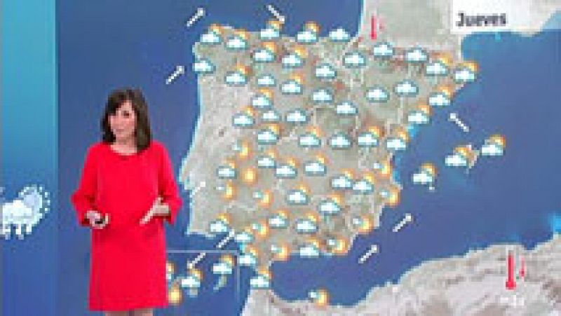 Lluvias fuertes en el noroeste del país