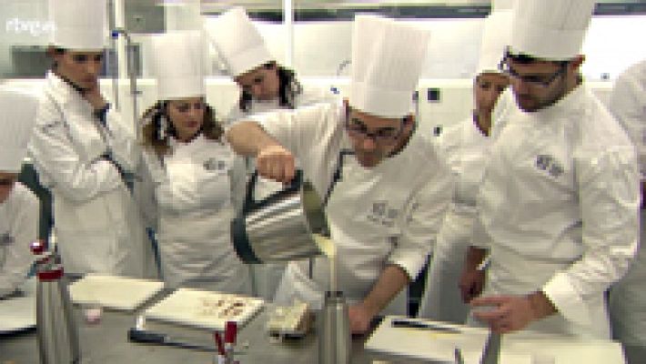 Clase de cocina de vanguardia 
