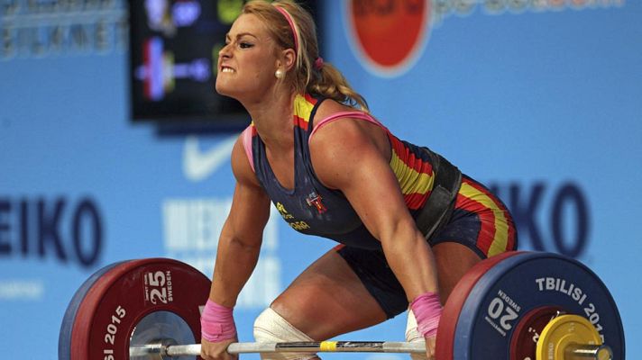 Telediario 1 - Triple oro para Lidia Valentín en el europeo de Halterofília