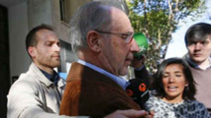 Rodrigo Rato ha hecho vida normal en el día de hoy