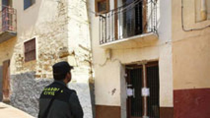 Telediario 1 - Dos hermanos muertos en un incendio en Zaragoza