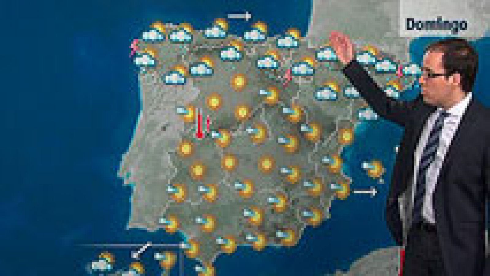 El tiempo: Chubascos fuertes y bajada de temperaturas en el área pirenaica | RTVE Play