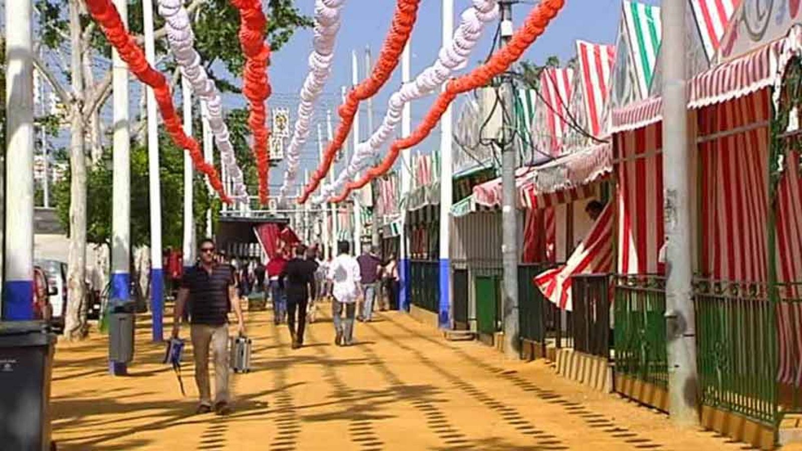 Quedan horas para que de comienzo la Feria de Sevilla