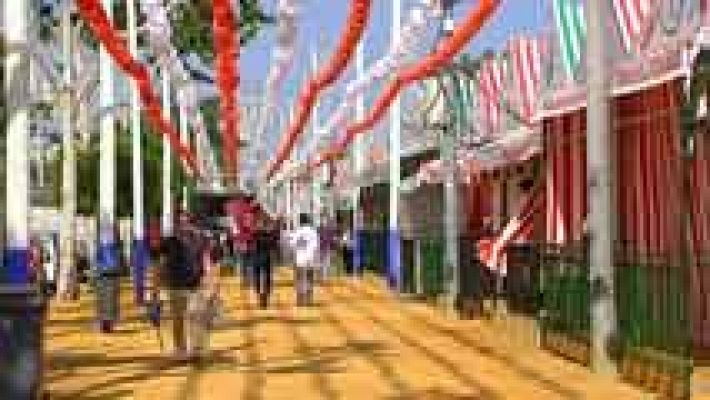 Quedan horas para que de comienzo la Feria de Sevilla