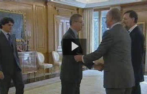  - La dirección del PP ante el Rey