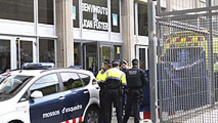 Telediario 1 - Brote psicótico del alumno que mató al profesor