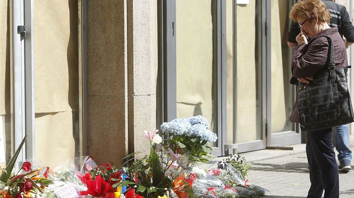 Telediario 1 - Un brote psicótico podría ser la causa del crimen del instituto Joan Fuster