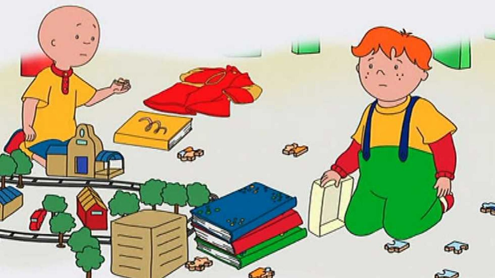 La clase desordenada - Caillou | Ver