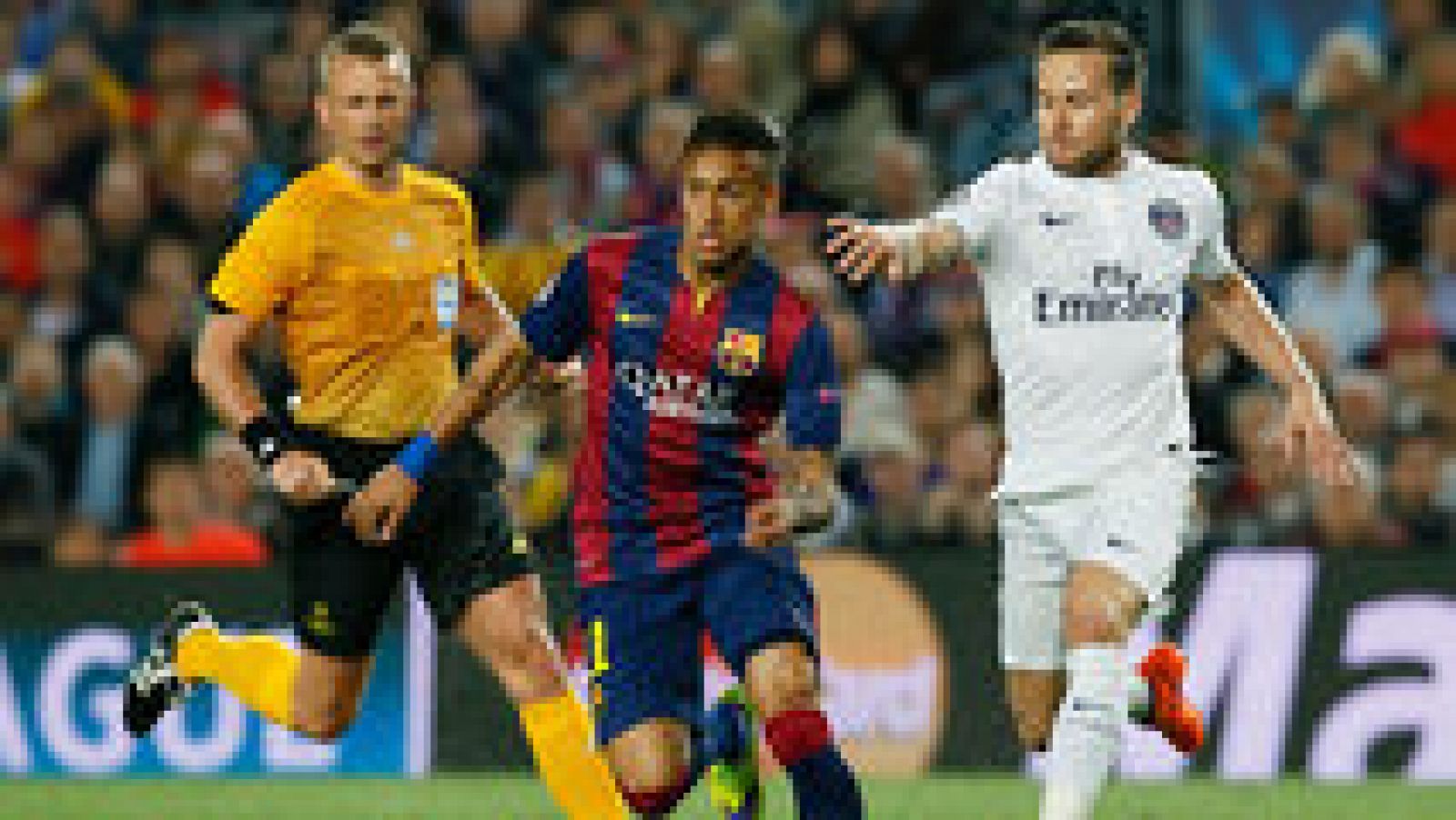 Sin programa: Partido completo: FC Barcelona-Paris Saint Germain | RTVE Play