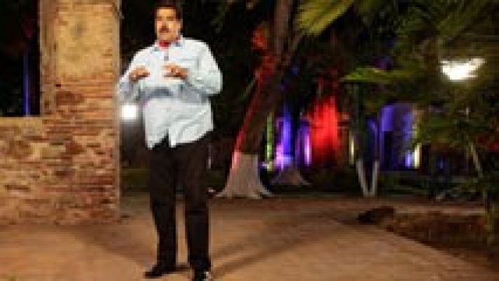 Telediario 1 - Maduro acusa al Gobierno español de "apoyar al terrorismo"