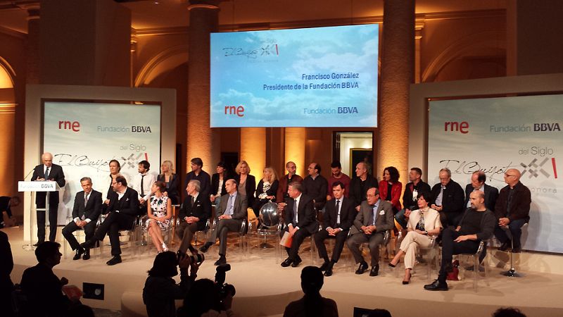 El Quijote del siglo XXI: versi�n radiof�nica - Presentaci�n de la obra en la sede de la Fundaci�n BBVA - Ver ahora