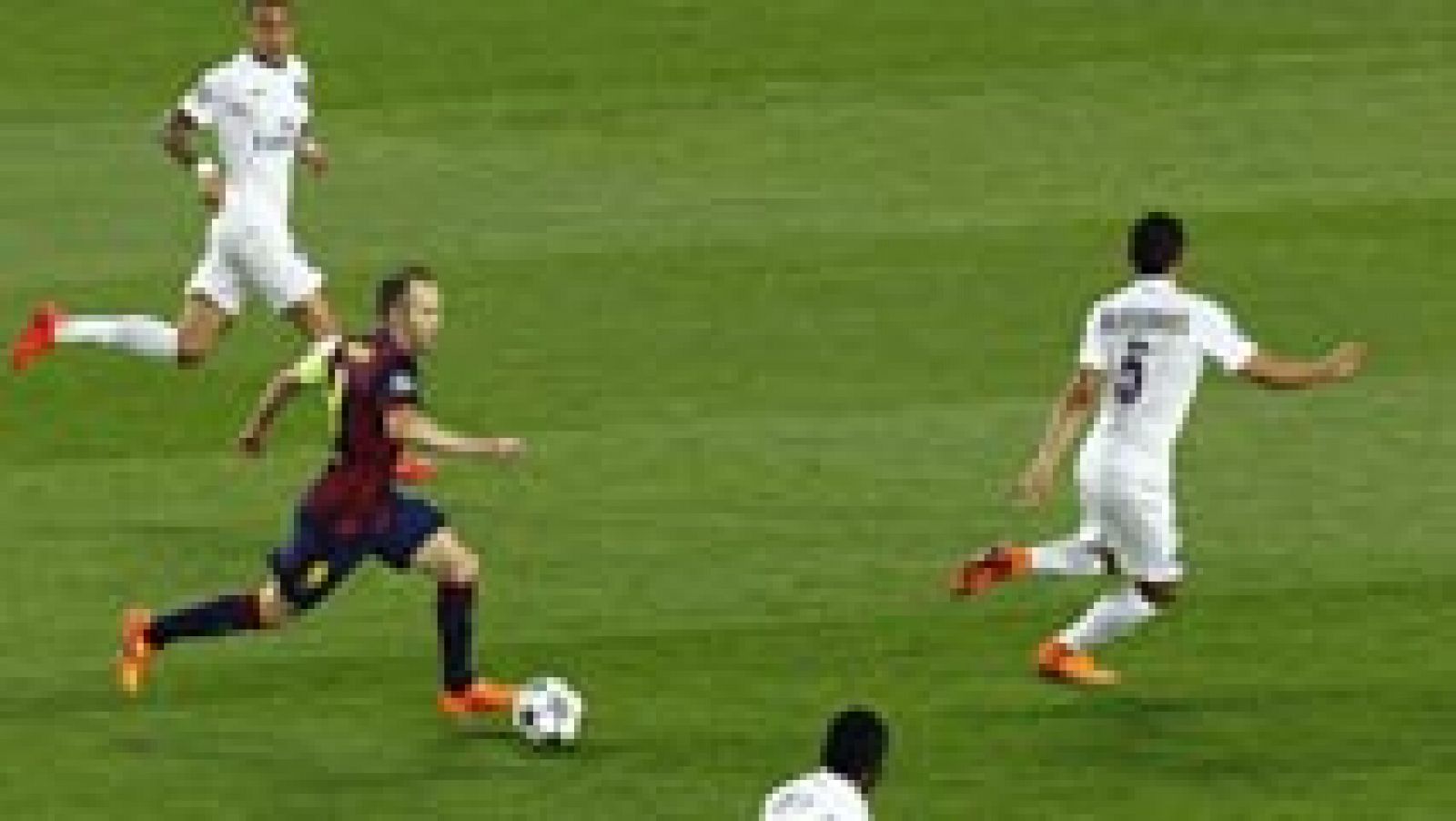 Telediario 1: Una genialidad de Iniesta abrió el camino a la victoria del Barça | RTVE Play