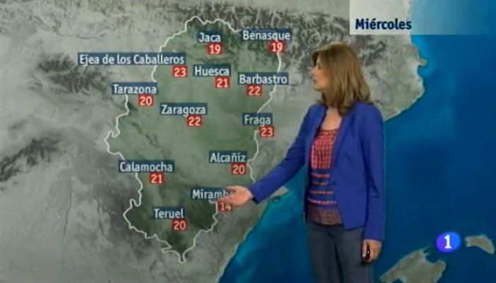 El tiempo en Aragón - 22/04/15