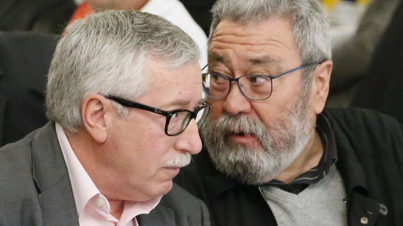 Toxo y Méndez creen que la economía española se encoge