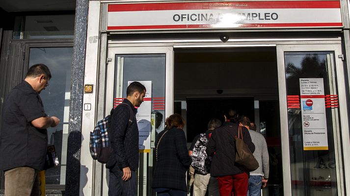 Telediario 1 - Cae la ocupación en servicios y agricultura entre enero y marzo