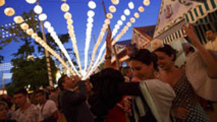 Telediario 1 - Algunos datos económicos de la Feria de Abril