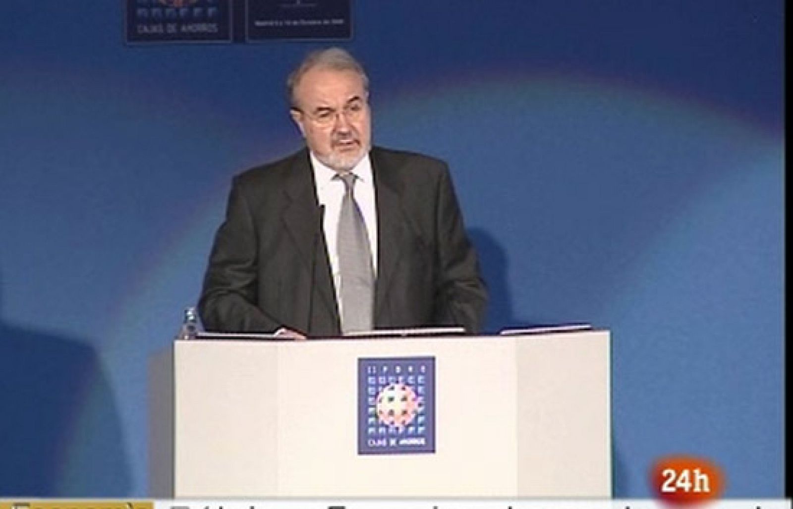 Sin programa: Solbes en el foro bancario | RTVE Play