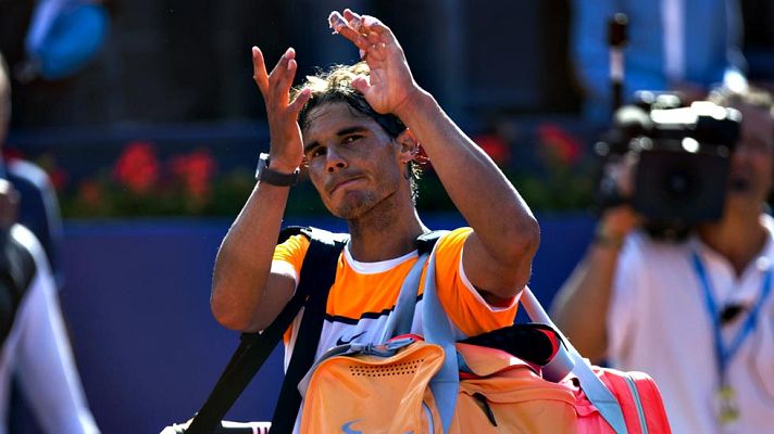 Telediario 1 - Nadal, eliminado en octavos de final, tras caer ante Fognini