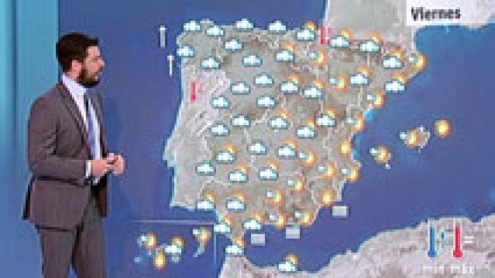 El tiempo - Este viernes lluvia en Galicia, Asturias y Castilla y León