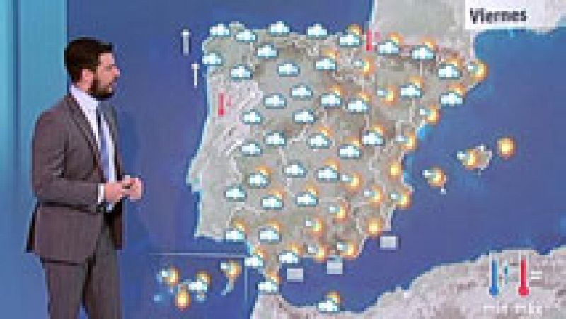 Este viernes se espera lluvia en Galicia, Asturias y Castilla y León