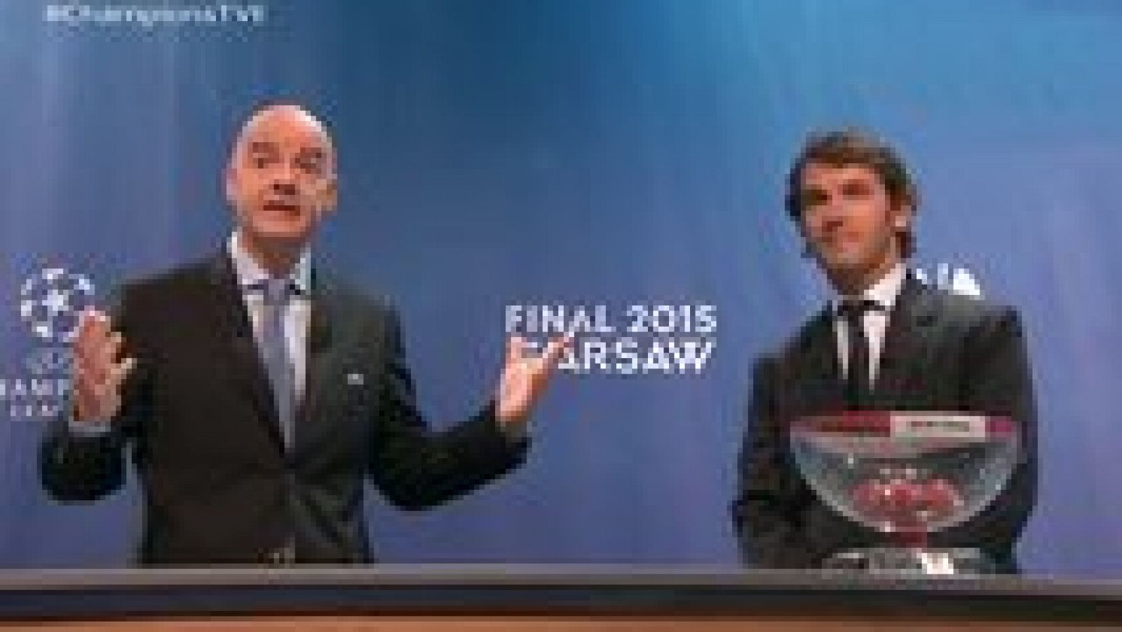 Sin programa: Sorteo Semifinales Uefa Champions League | RTVE Play