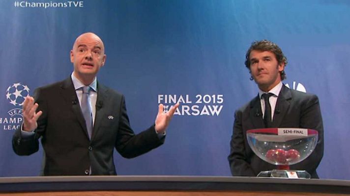 Champions League - Sorteo Semifinales Uefa Champions League