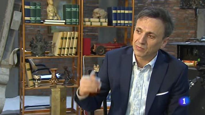 Entrevista sobre la lectura para el telediario