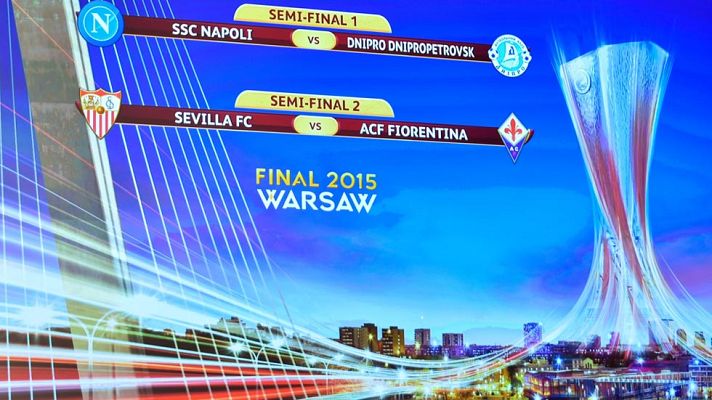 Telediario 1 - El Sevilla se medirá a la Fiorentina en semifinales de la Europa League