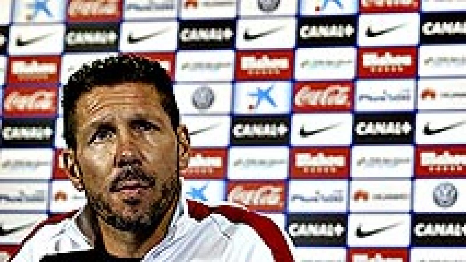 Telediario 1: Simeone: "Buscamos un partido que no pudo ser y ganó justamente el rival" | RTVE Play