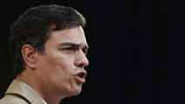 Telediario 1 - Pedro Sánchez exige al PP "legalidad y ejemplaridad"