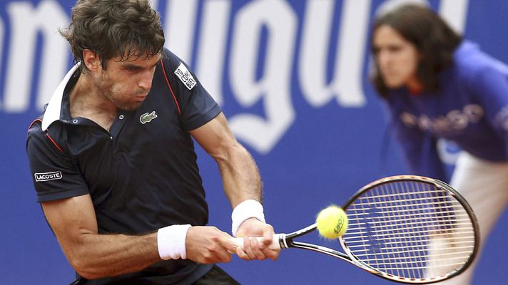 Telediario 1 - Andújar gana a Ferrer y se cuela en la final del Godó