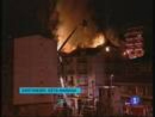  - Explosión e incendio