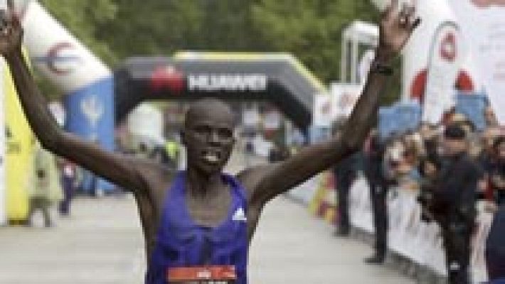 Ezekiel Kiptoo repite victoria en el maratón de Madrid