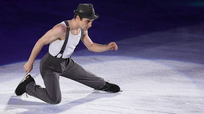 Telediario 1 - Javier Fernández, un campeón del mundo en el Telediario