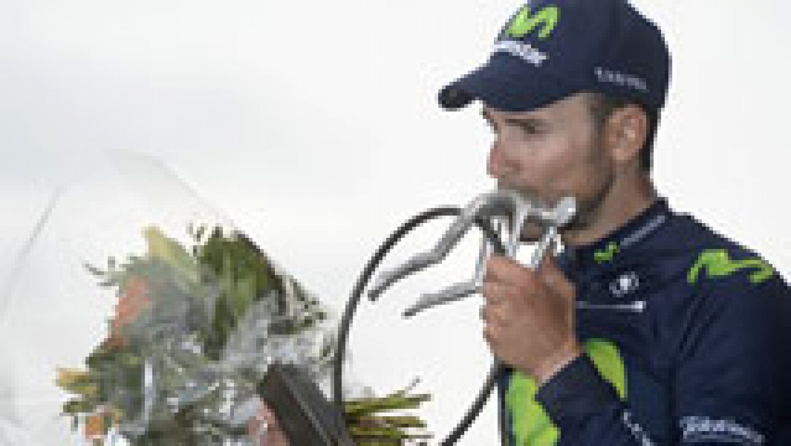 Por tercera vez en su carrera, el murciano Alejandro Valverde se ha impuesto en la clásica Lieja-Bastoña-Lieja, al ganar el sprint final de la prueba.