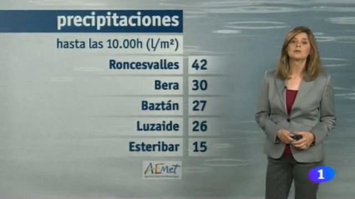 El Tiempo en la Comunidad de Navarra - 27/04/2015