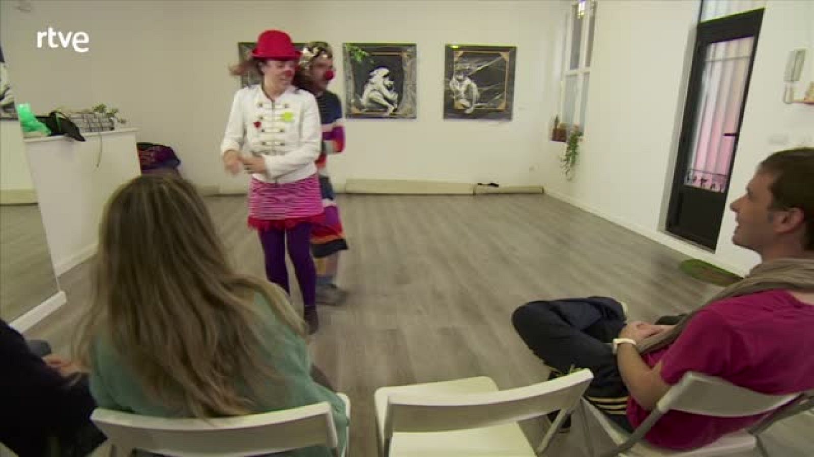 Asistimos a un ejercicio de improvisación en un curso organizado por Saniclown - Crónicas | Ver