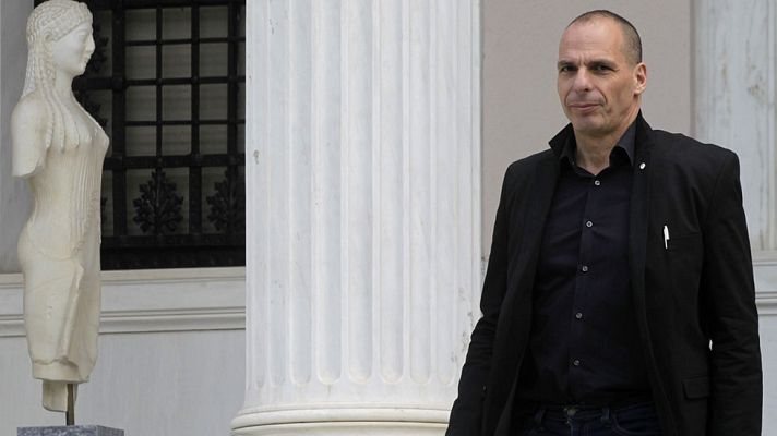 Telediario 1 - Grecia plantea una amnistía fiscal para los que sacaron su dinero al extranjero sin pagar impuestos