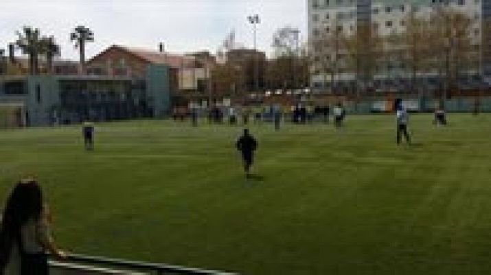 Agresión a un menor en un partido de fútbol cadete