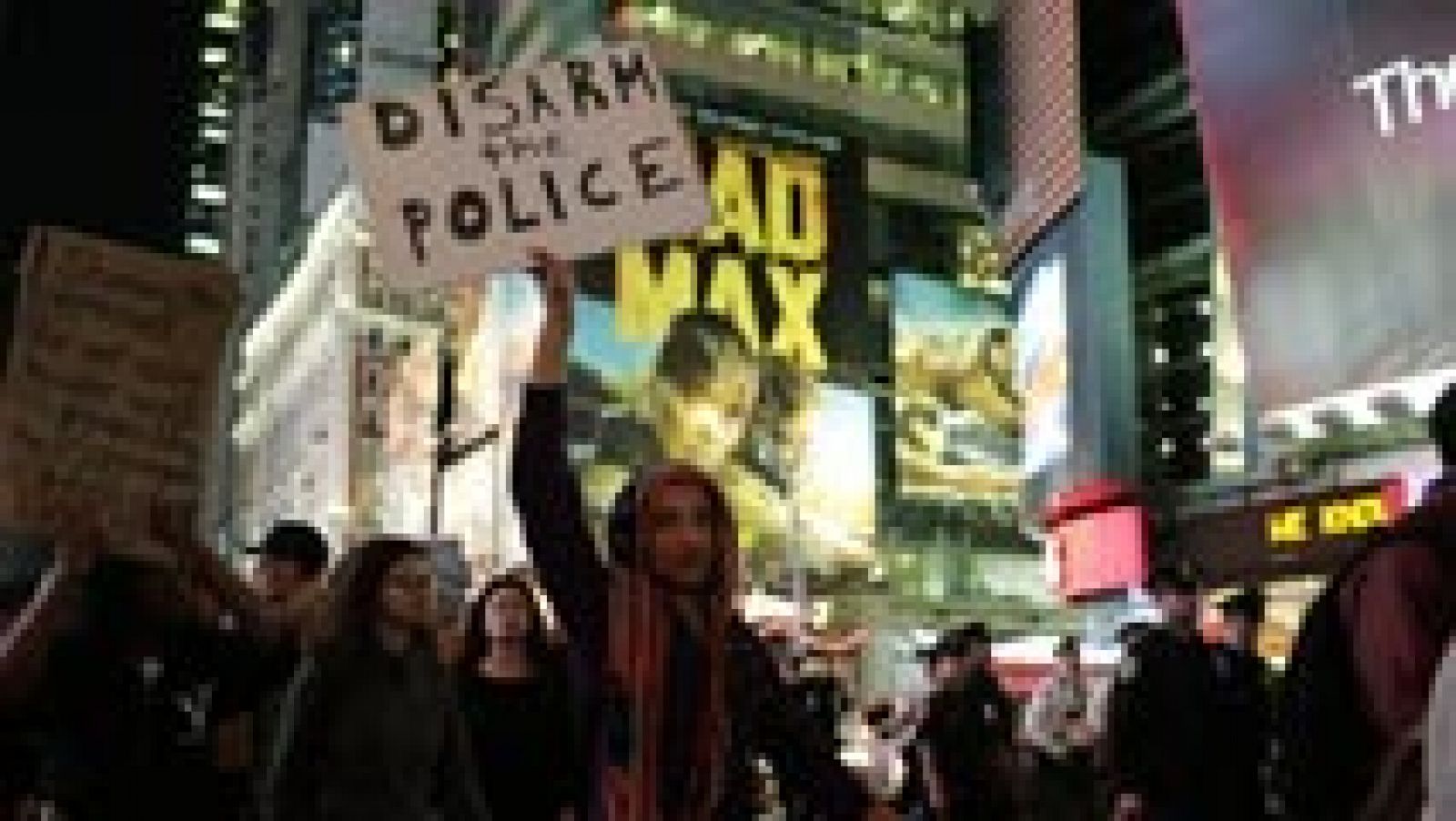 Protestas en las principales ciudades de Estados Unidos contra la violencia policial en Baltimore