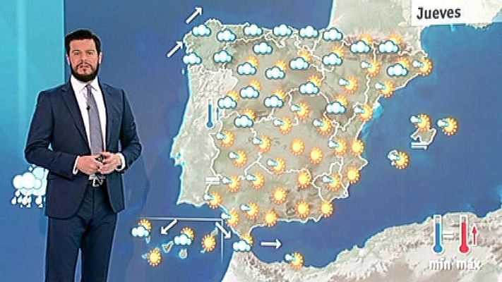 El tiempo - Nubes en el noroeste y claros en el resto de la Península