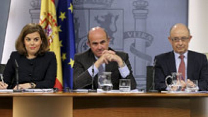 Telediario 1 - El Gobierno eleva el crecimiento al 2,9%