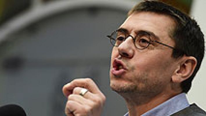Telediario 1 - El polémico año en política de Monedero